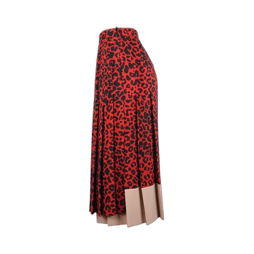Leopard Print Skirt