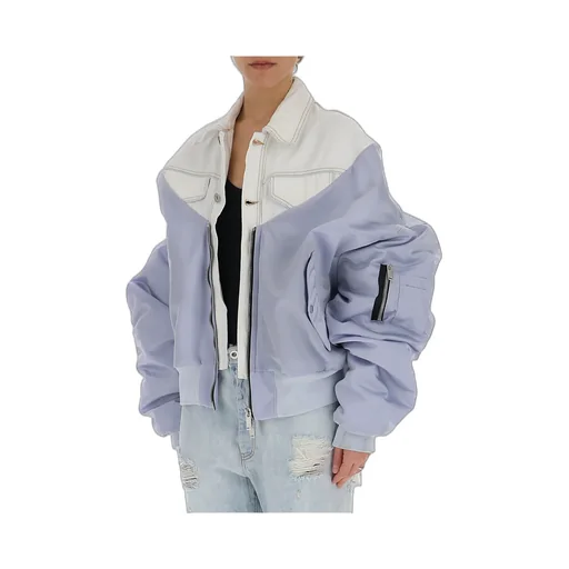 Denim Splicing Casual Jacket