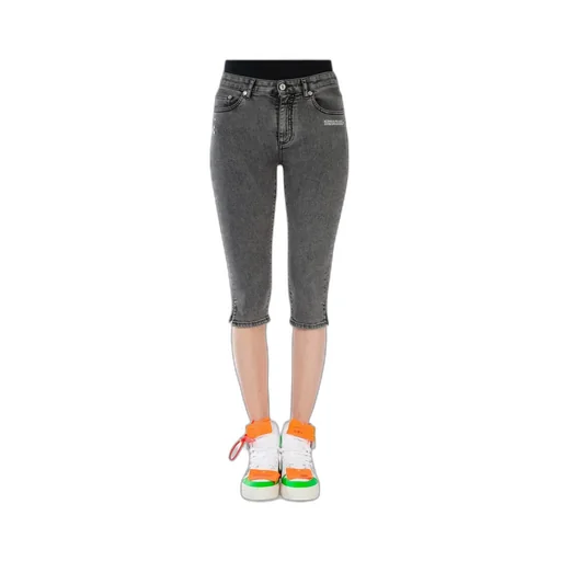 Off-White Denim Capri Jeans