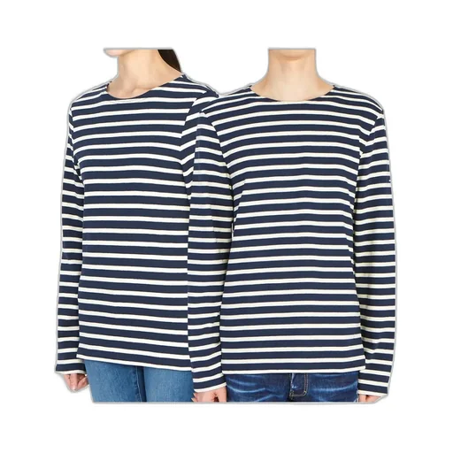 Saint James Striped Long-Sleeved T-Shirt