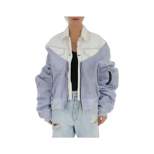 Denim Splicing Casual Jacket