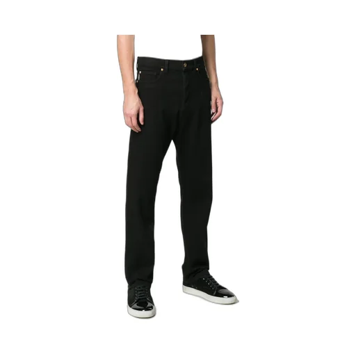 Versace Logo-Patch Slim-Fit Jeans
