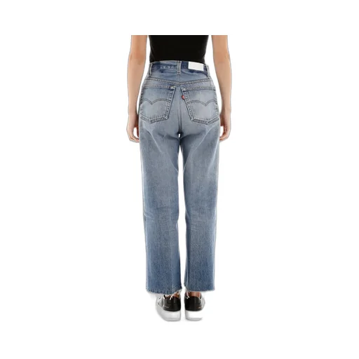 Re/Done Wide-Leg Cropped Jeans