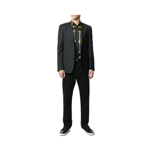 Versace Logo-Patch Slim-Fit Jeans