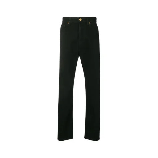 Versace Logo-Patch Slim-Fit Jeans