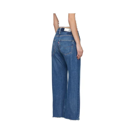 Re/Done Wide-Leg Cropped Jeans