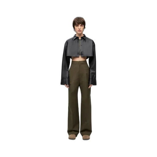 Loewe Cropped Long-Sleeved Shirt