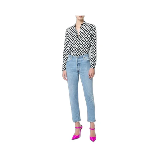 High-Rise Cropped Jeans