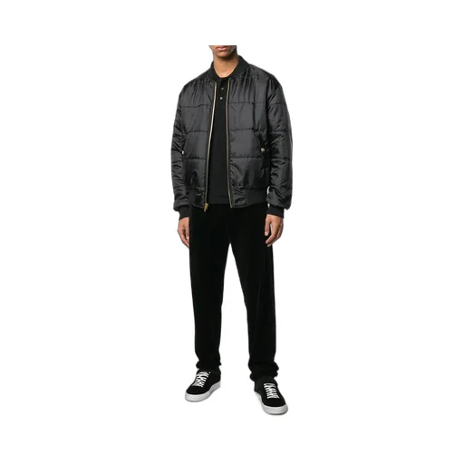 Leopard Zipper Baseball Jacket