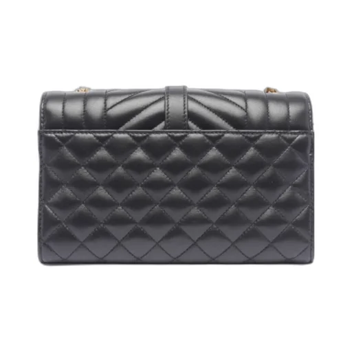 Saint Laurent Envelope Logo Plaque Medium Shoulder Bag