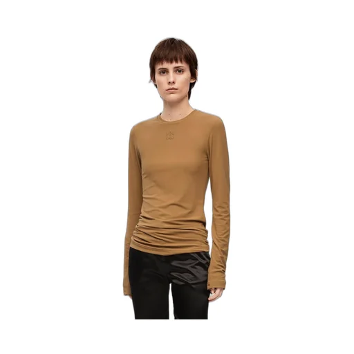 Long Sleeve Top In Modal