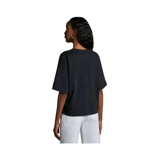 Moncler Logo Printed Cropped T-Shirt