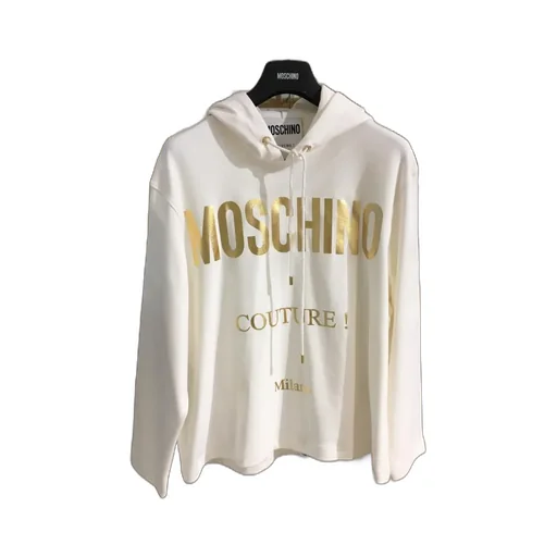 Logo Printed Hooded Sweater