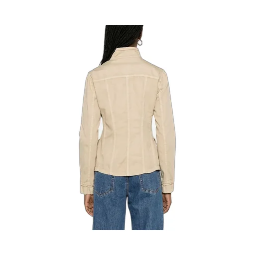 Fay Buttoned Military Jacket