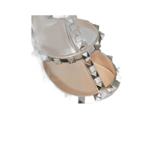 Valentino Garavani Rockstud Pointed Toe Caged Pumps