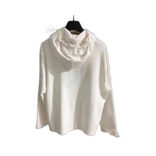 Logo Printed Hooded Sweater