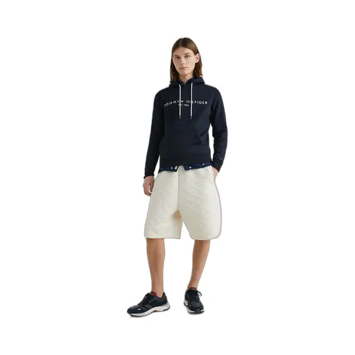 Embroidered Logo Hoodie