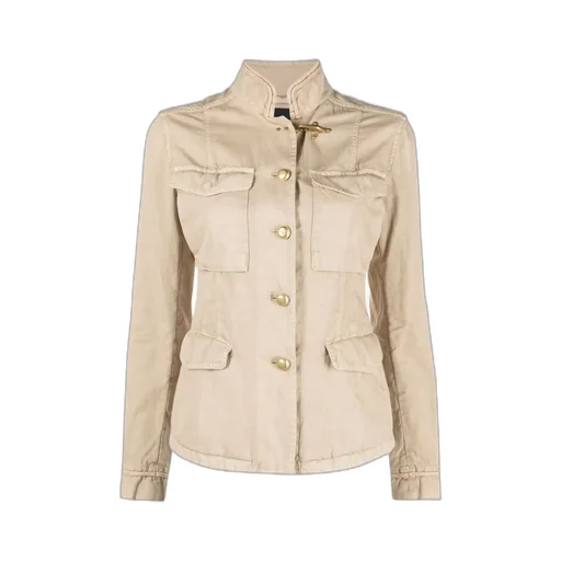 Fay Buttoned Military Jacket