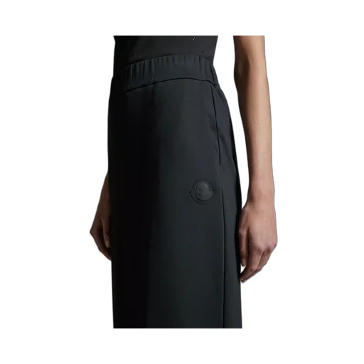Moncler Logo Patch Midi Skirt