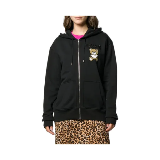 Beaded Teddy Bear Casual Jacket