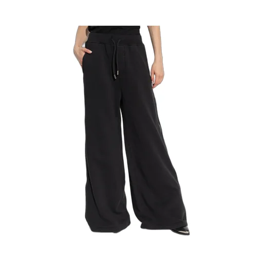 Dsquared2 Zip Detailed Wide-Leg Pants