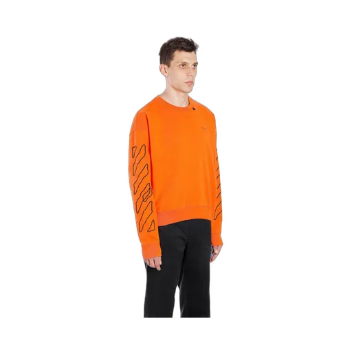 Abstract Arrow Embroidered Sweater