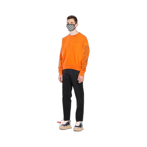Abstract Arrow Embroidered Sweater