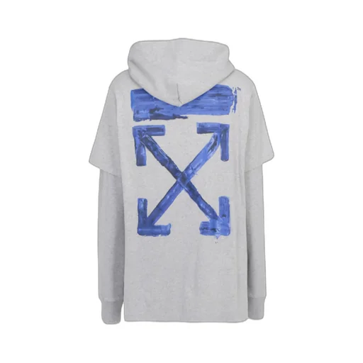 Graffiti Logo Printed Laminated Hoodie