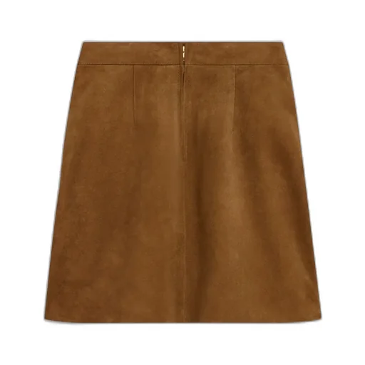 Mini Skirt Signature In Suede