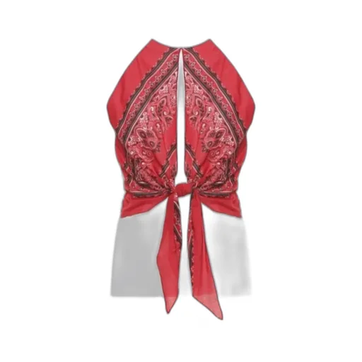 Strap Design T-Shirt