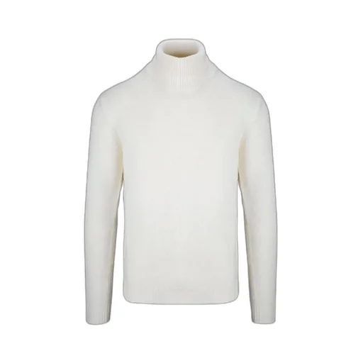 High-Neck Knitted Pullover