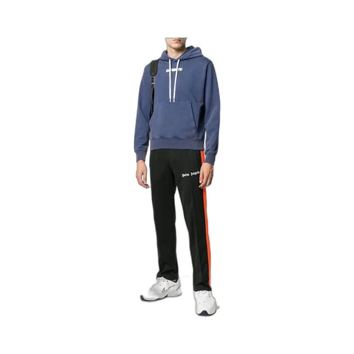 Logo Printed Hooded Sweater