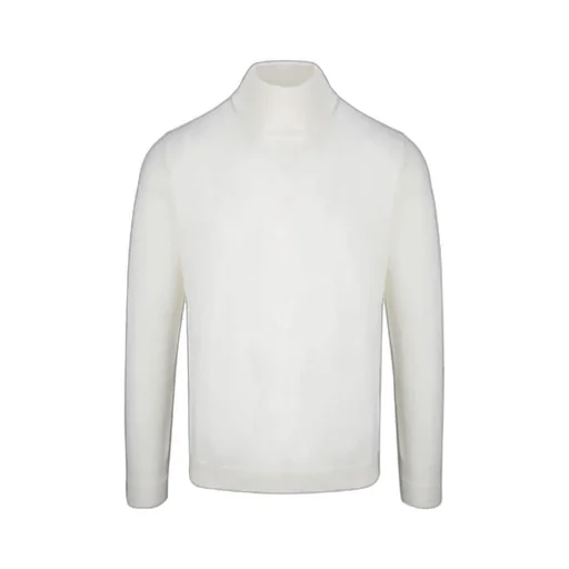 High-Neck Knitted Pullover