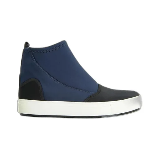 Two-Color Stitching And Ankle Boots