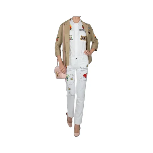 Logo Slim Casual Pants