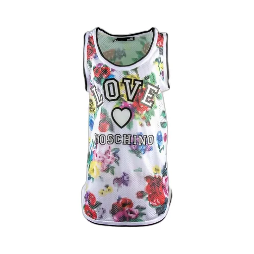 Logo Printed Long Vest