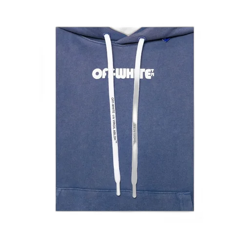 Logo Printed Hooded Sweater