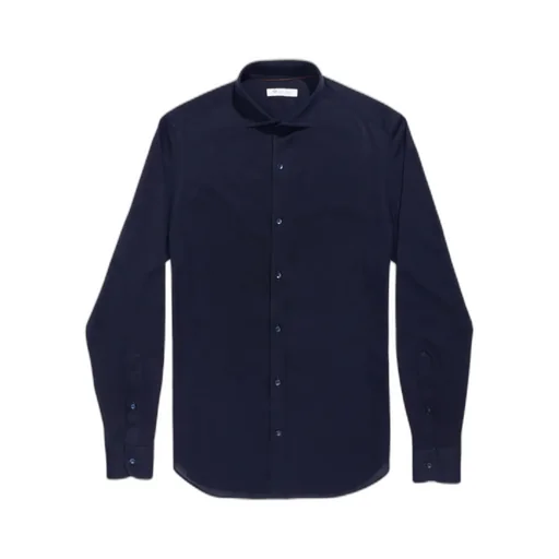 Navy Blue Classic Button Shirt