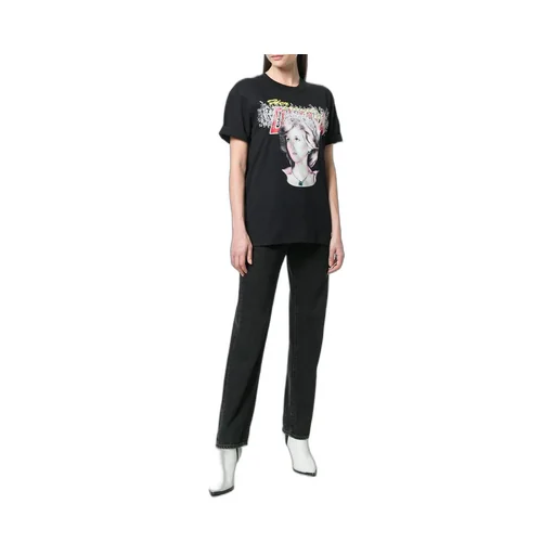 Printed T-Shirt With Round Neck