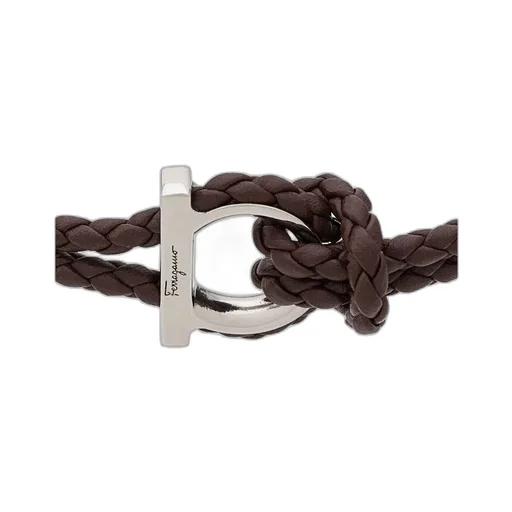 Ferragamo Gancini Woven Bracelet