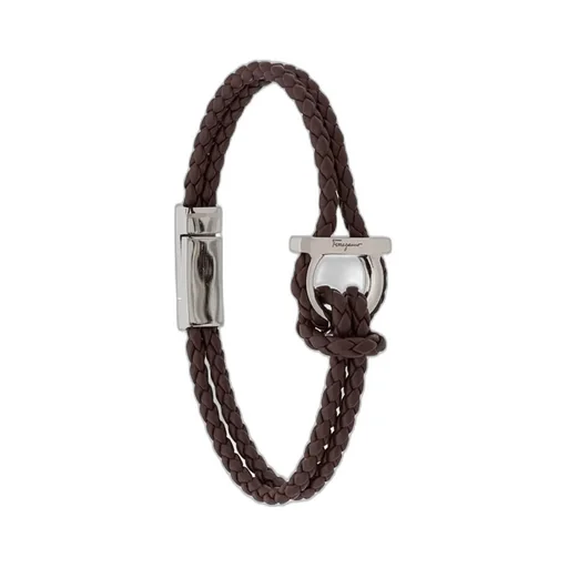 Ferragamo Gancini Woven Bracelet