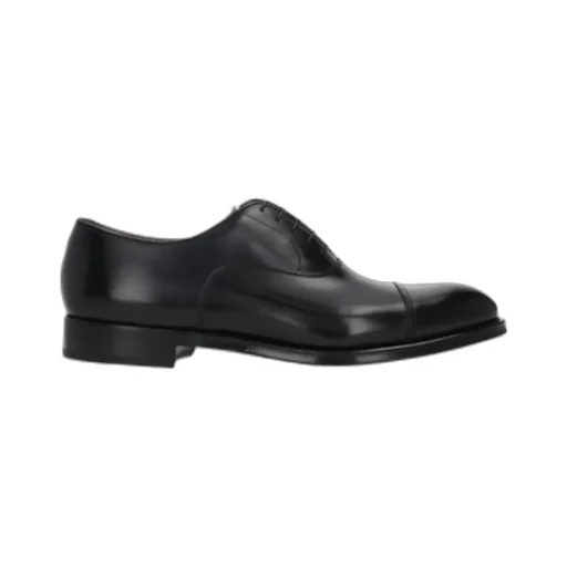 Doucal's Round-Toe Lace-Up Shoes