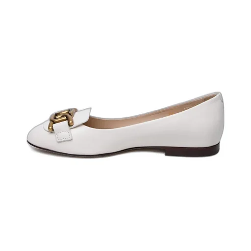 Tod's Chain-Link Detail Flat Shoes
