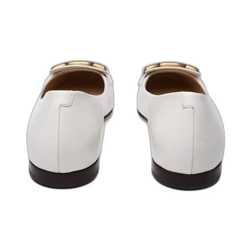 Tod's Chain-Link Detail Flat Shoes