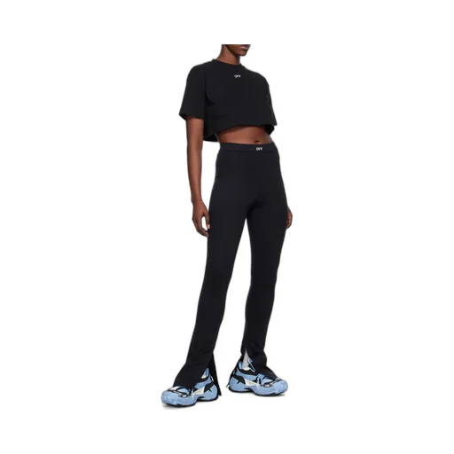 Off-White Off-Stamp Crewneck Cropped T-Shirt