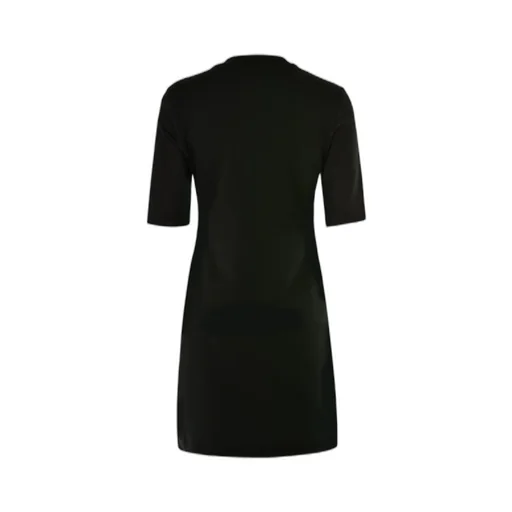 Round-Collar Short-Sleeve Dress