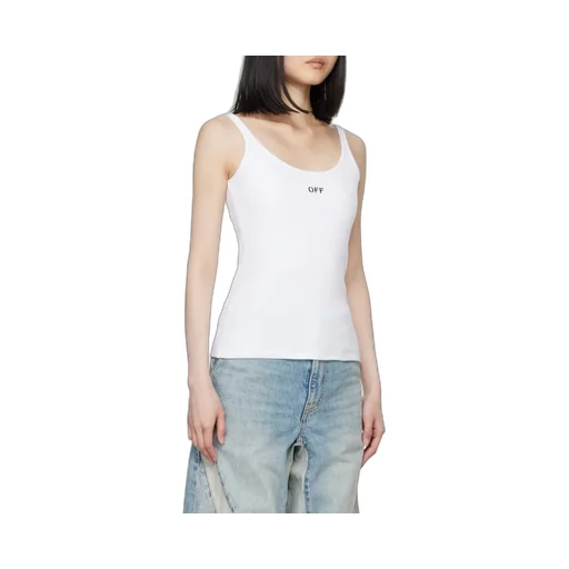 Off-White Off Stamp Sleeveless Tank Top