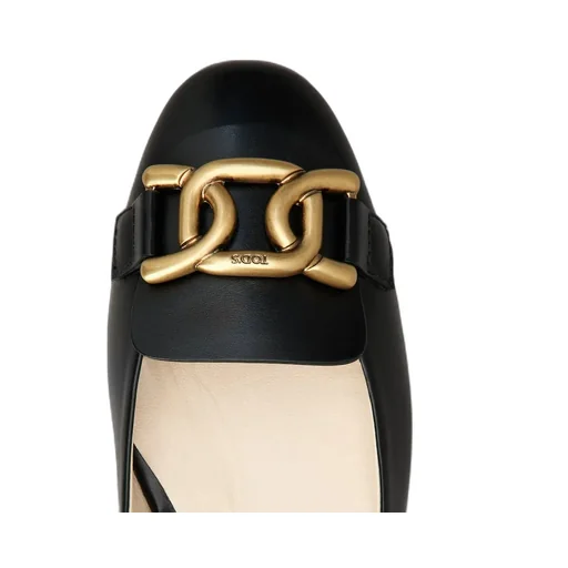 Tod's Chain-Link Detail Flat Shoes