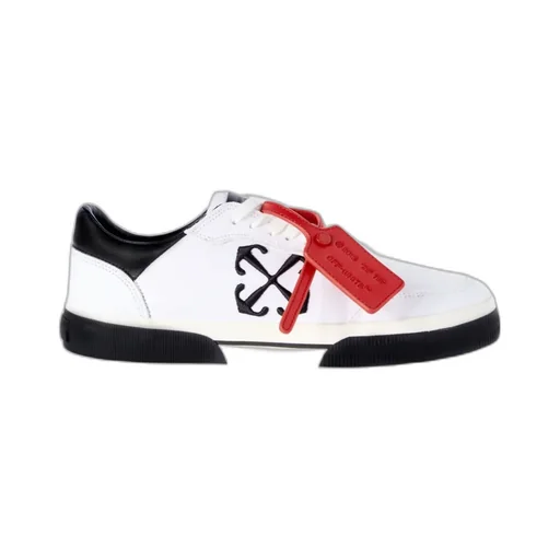 Off-White Vulcanized Lace-Up Sneakers