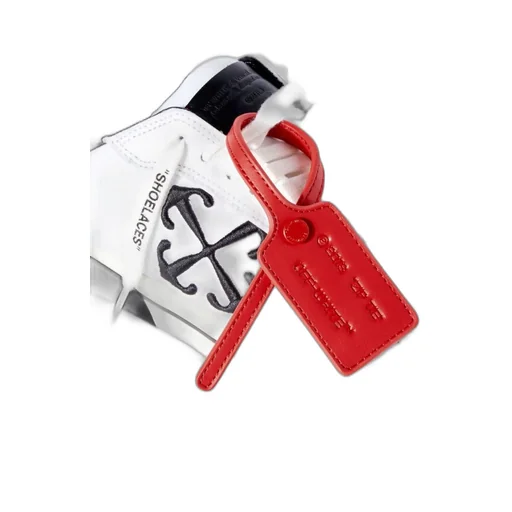 Off-White Vulcanized Lace-Up Sneakers